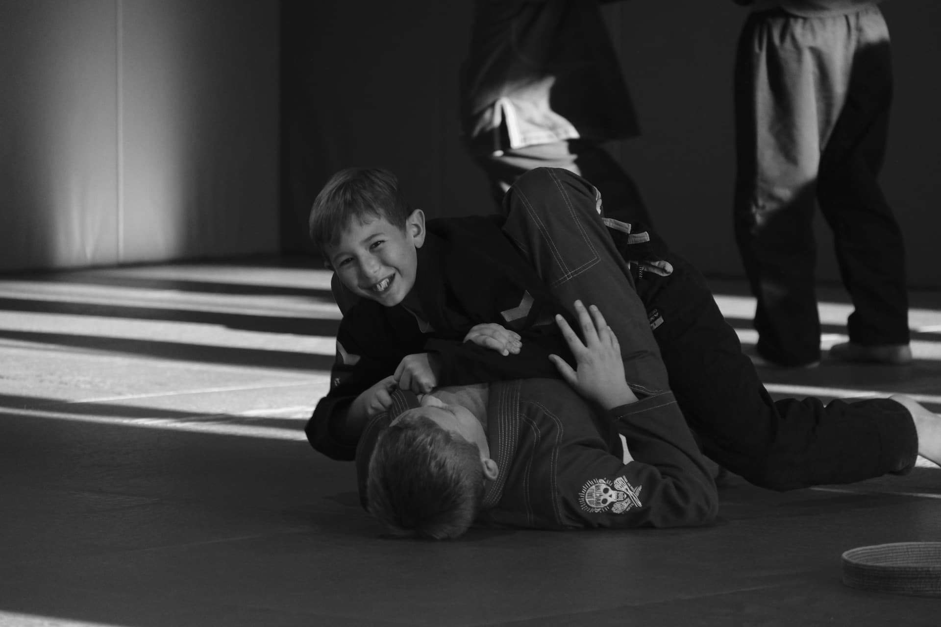 Child in guard.
