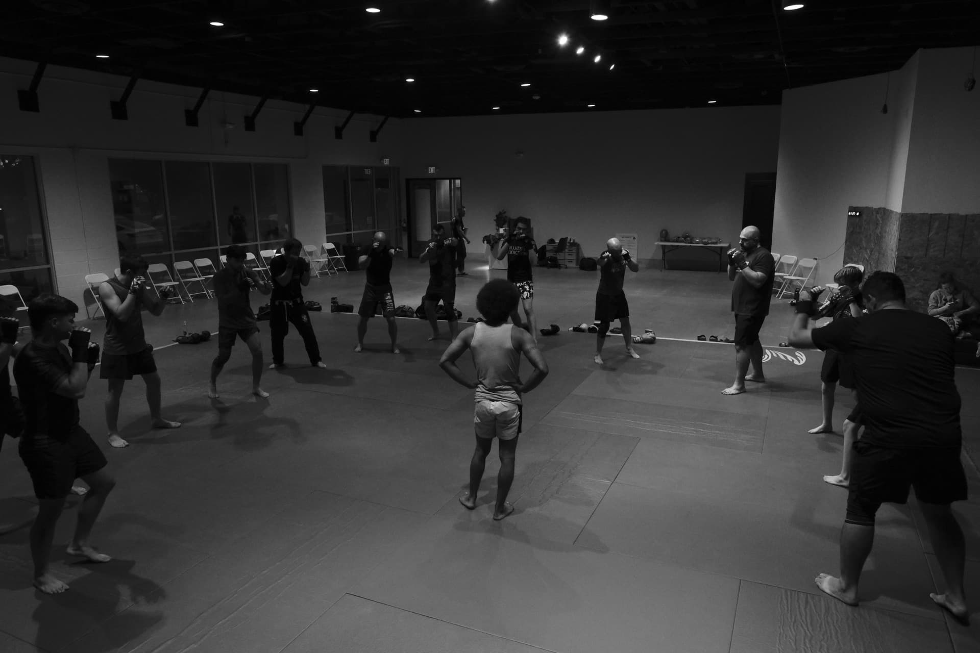 Kickboxing striking training at Ares Peoria