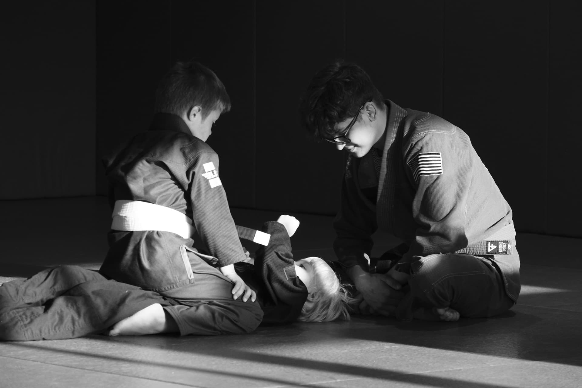 Private jiu-jitsu coaching at Ares Peoria